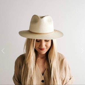 Gigi Pip Jani Straw Fedora